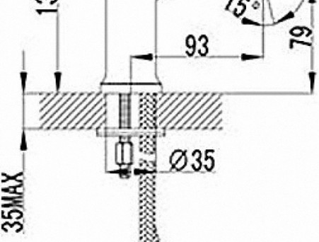 Смеситель для Раковины «Lemark» Basis, Хром (LM3606C)