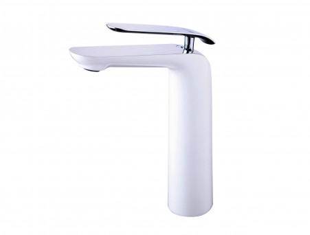 Смеситель для Раковины «Lemark» Melange, Белый, Хром (LM4909CW)