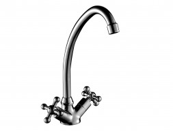 Смеситель для Раковины «Rossinka» G, Хром (G02-62)