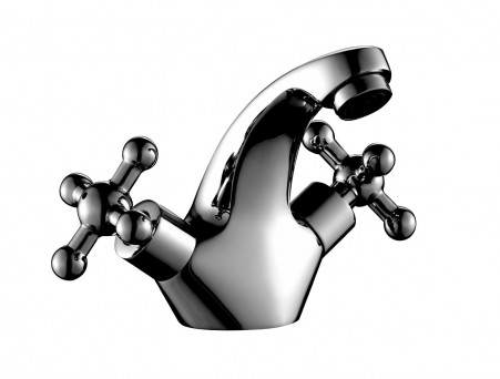 Смеситель для Раковины «Rossinka» G, Хром (G02-61)