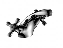 Смеситель для Раковины «Rossinka» H, Хром (H02-61)