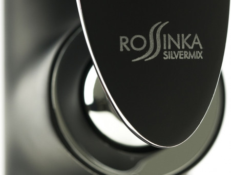 Смеситель для Раковины «Rossinka» RS30 с Донным Клапаном, Черный, Хром (RS30-11B)