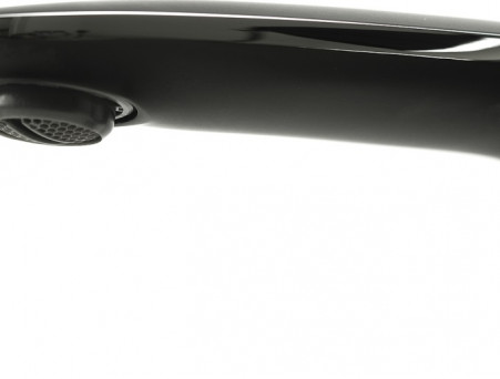 Смеситель для Раковины «Rossinka» RS30 с Донным Клапаном, Черный, Хром (RS30-11B)