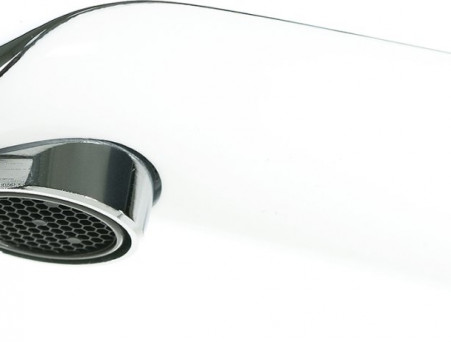 Смеситель для Раковины «Rossinka» W, Белый, Хром (W35-12)