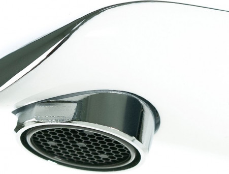 Смеситель для Раковины «Rossinka» W, Белый, Хром (W35-11)