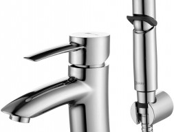 Смеситель для Раковины с Гигиеническим Душем «Lemark» Atlantiss, Хром (LM3216C)