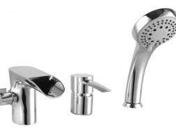 Смеситель на Борт Ванны «Lemark» Atlantiss, Хром (LM3245C)