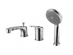 Смеситель на Борт Ванны «Lemark» Luna, Хром (LM4145C)