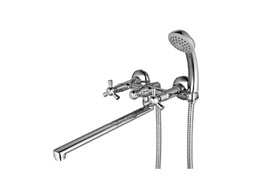 Смеситель Универсальный «Lemark» Contour, Хром (LM7451C)