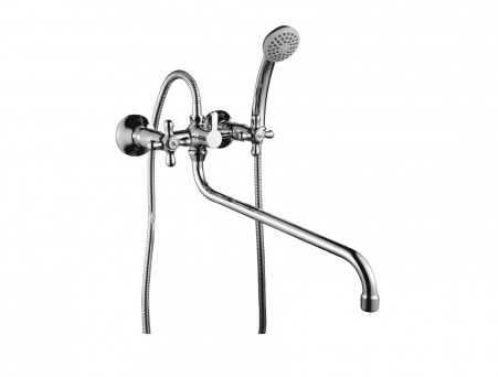 Смеситель Универсальный «Rossinka» Н, Хром (H02-84)