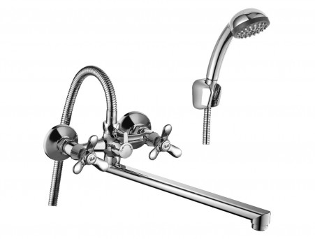 Смеситель Универсальный «Rossinka» Q, Хром (Q02-80)