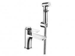 Термостат для Раковины с Гигиеническим Душем «Rossinka» RS50, Хром (RS50-15)