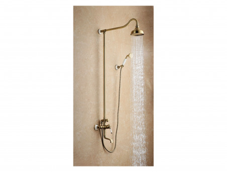 Смеситель для Ванны «Lemark» Тропический Дождь 48 Villa (LM4862B)