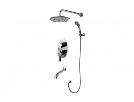 Смеситель для Ванны и Душа «Lemark» Встраиваемый 32 Atlantiss (LM3222C)