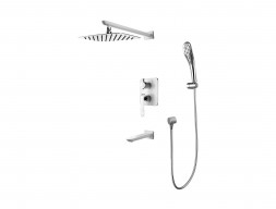 Смеситель для Ванны и Душа «Lemark» Встраиваемый 49 Melange (LM4922CW)