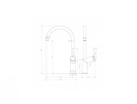 Смеситель для Кухни «Lemark» 38 Minima (LM3805C)