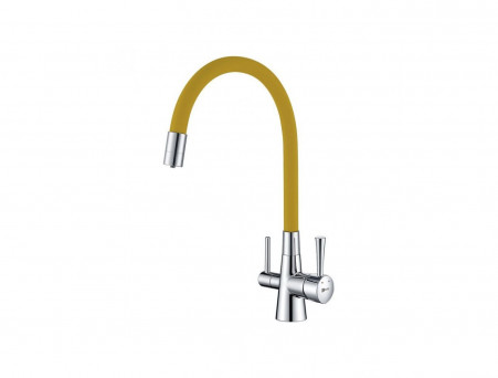 Смеситель для Кухни «Lemark» с Подключением к Фильтру  (LM3075C-Yellow)