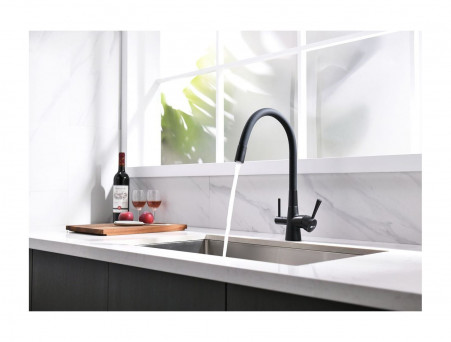 Смеситель для Кухни «Lemark» с Подключением к Фильтру 30 Comfort (LM3075BL)