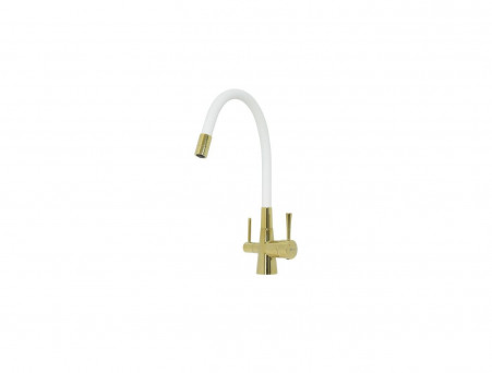 Смеситель для Кухни «Lemark» с Подключением к Фильтру 30 Comfort (LM3075G-White)