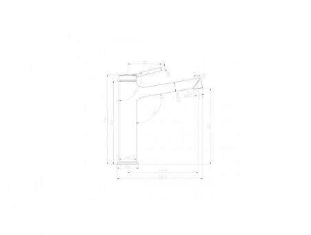 Смеситель для Раковины «Lemark» 38 Minima (LM3837C)