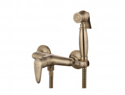 Смеситель с Гигиеническим Душем «Lemark» Настенный 33 Pramen (LM3318B)