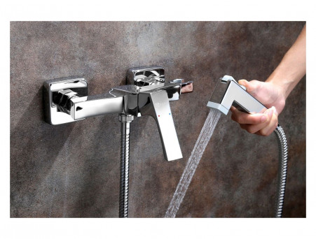 Смеситель с Гигиеническим Душем «Lemark» Настенный 45 Unit (LM4518C)