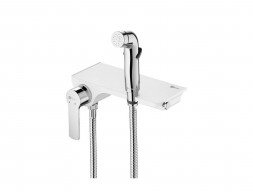 Смеситель с Гигиеническим Душем «Lemark» Настенный 71 Solo (LM7168CW)