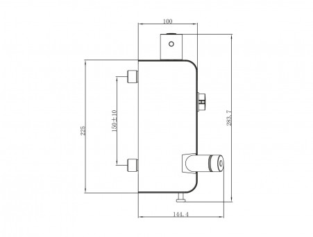 Термостат с Гигиеническим Душем «Lemark» 71 Solo (LM7169CW)