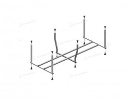 Каркас для Ванны «Alex Baitler» Madin 180x80 с Заклепками (129173)