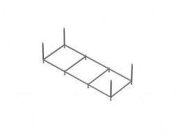 Монтажный Комплект для Ванны «Roca» Easy 170x75 Каркас, Слив-Перелив, Крепления (ZRU9302900)