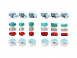 Подголовник «MarkaOne» Viva Красный на Присосках (4604613300296)