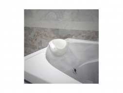 Подголовник «Radomir» Белый Круглый на Присосках (1-18-0-0-0-800)