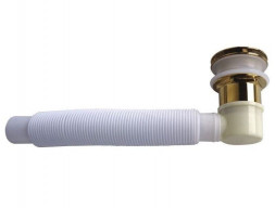 Слив-Перелив для Ванны «BelBagno» BB03, BB09 Золото без Гидрозатвора (BB39-OVF-ORO)