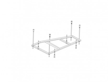 Усиленная Рама «Riho» Rethink Space 180х110 L/P (2YNST2049)