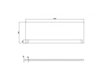 Фронтальная Панель «Cersanit» Universal Type-1 160 (63327)
