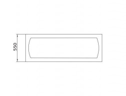 Фронтальная Панель «MarkaOne» Kleo, Vita 160 (4604613315696)