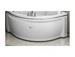 Фронтальная Панель «Radomir» Сорренто 130x130 с Вставкой «Кристаллы Swarovski» Chrome и «Арт-мозаика» Chrome №2 (1-21-0-0-0-039)