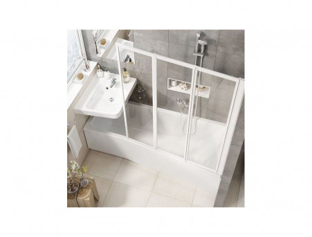 Фронтальная Панель «Ravak» BeHappy II 160x75 L с Креплением (CZ96100A00+B28100000N)