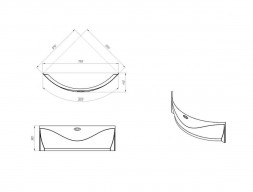 Фронтальная Панель «Vannesa» Альтея 125х125 (2-21-0-0-0-219)