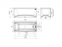 Фронтальная Панель «Vannesa» Веста 160 (2-21-0-0-0-242)