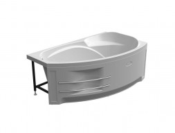 Фронтальная Панель «Vannesa» София 169х99 R с Полотенцедержателем (2-21-0-2-0-223)