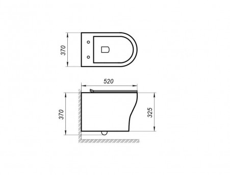 Комплект Инсталляции «BelBagno» 4 в 1 с Унитазом Acqua (BB340CHR/BB2020SC/BB002-80/BB005-PR-CHROME)