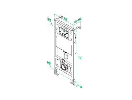 Система Инсталляции для Унитазов «Iddis» Neofix (NEO0000I32)