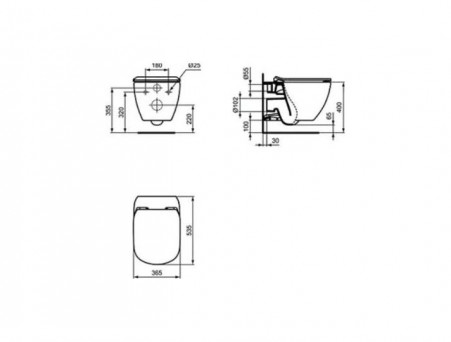 Комплект Инсталляции «Ideal Standard» Prosys Tesi (R029901)