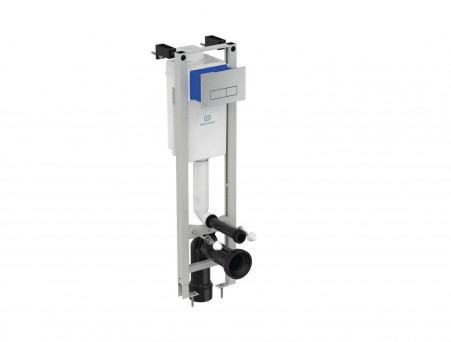 Система Инсталляции для Унитазов «Ideal Standard» Prosys Eco Frame M, Клавиша Смыва Глянцевый Хром (E2332AA)