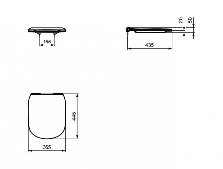 Комплект Инсталляции «Ideal Standard» Prosys Tesi (P386801)