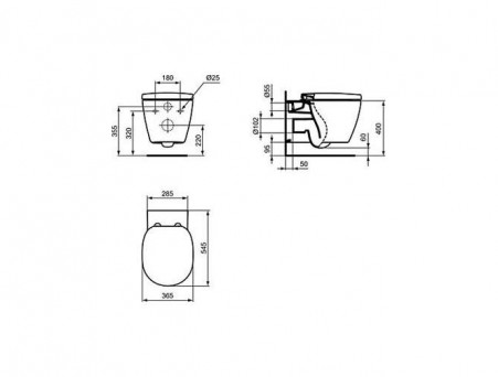 Комплект Инсталляции «Ideal Standard» Prosys Connect (E211601)