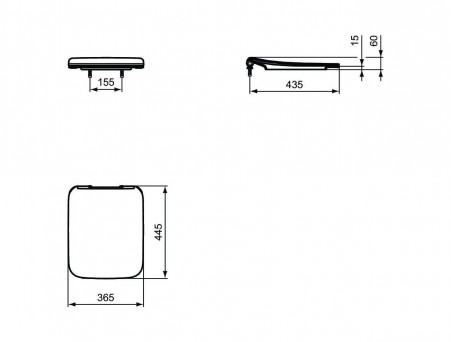 Комплект Инсталляции «Ideal Standard» Prosys Strada II (E387001)