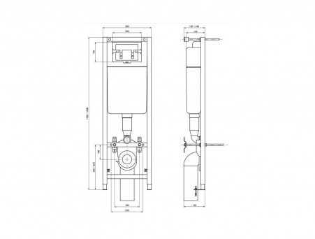 Комплект Инсталляции «Ideal Standard» Tempo (W990101)