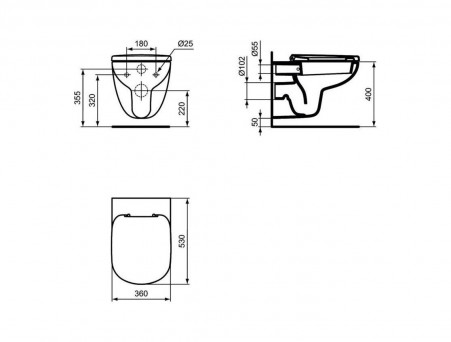 Комплект Инсталляции «Ideal Standard» Prosys Eco Frame Tempo (W440101)